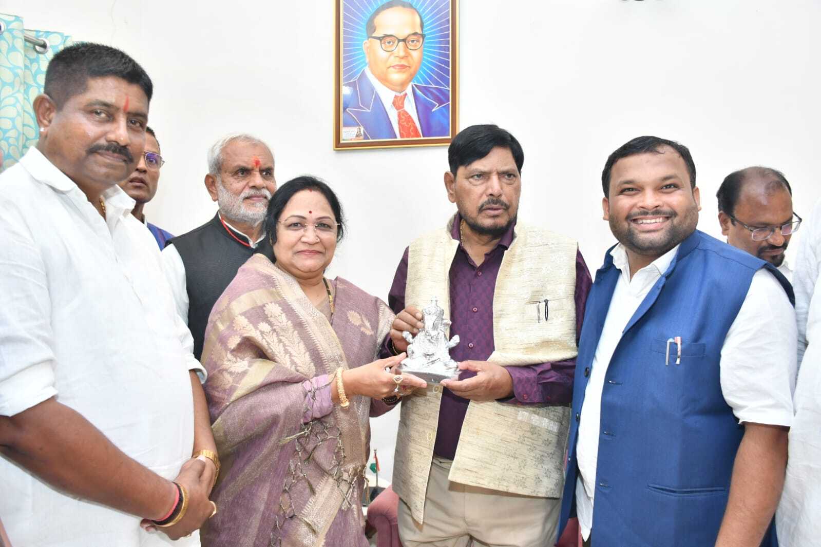 Meeting with Ramdas Athawale