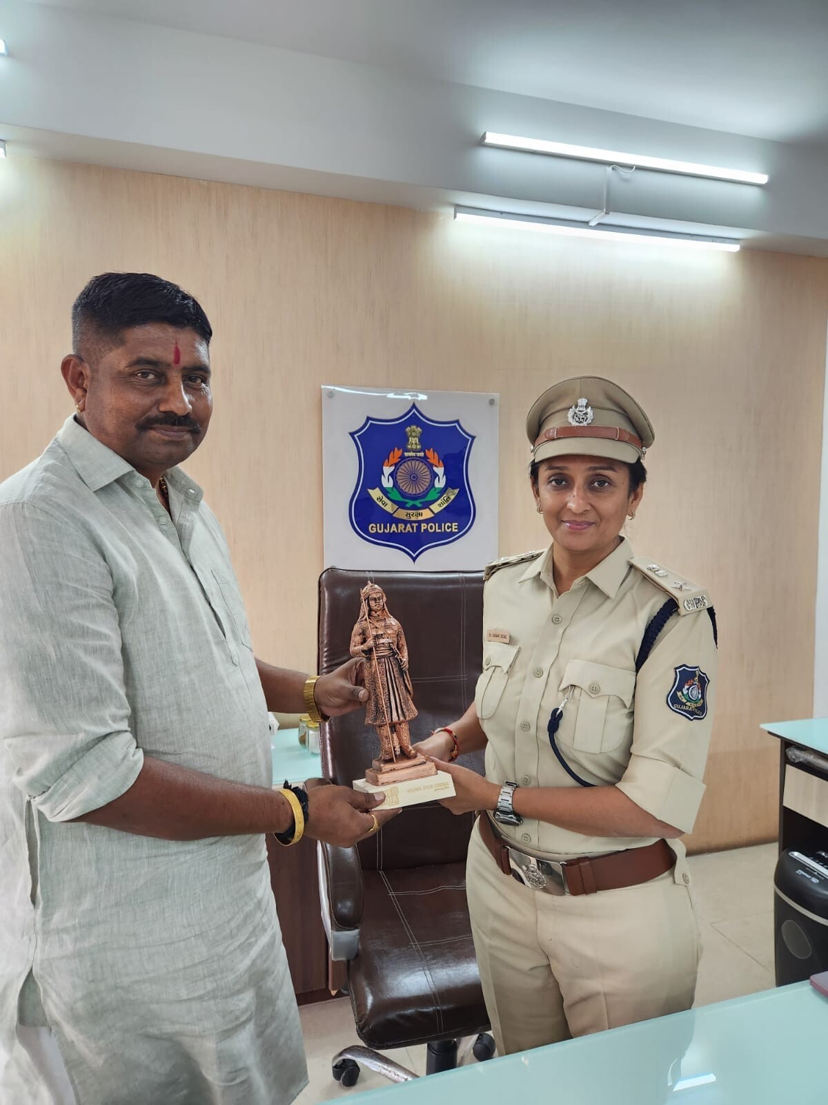 Honoring Lady IPS Officer