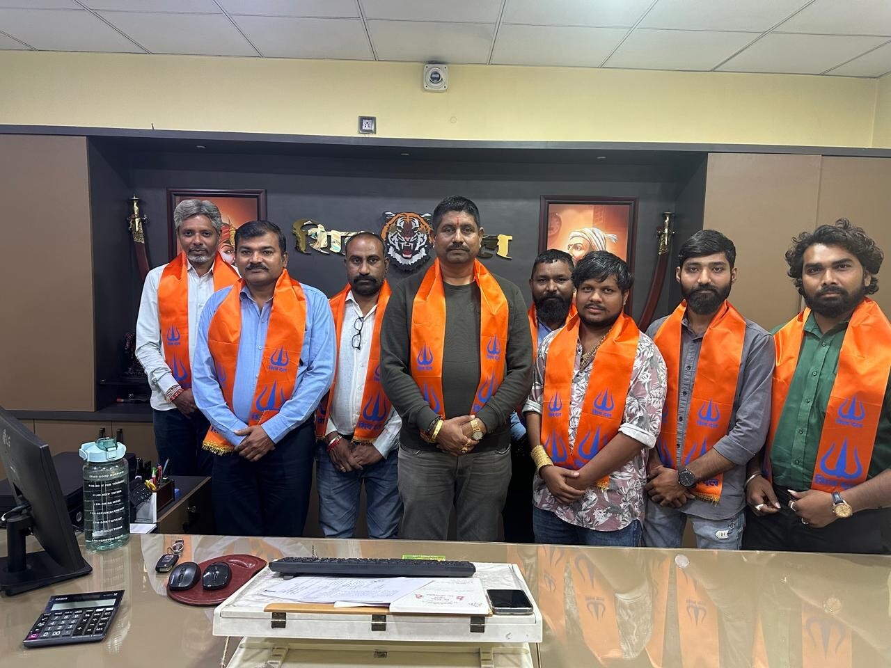 Sarkhej Gam Dignitaries Meeting